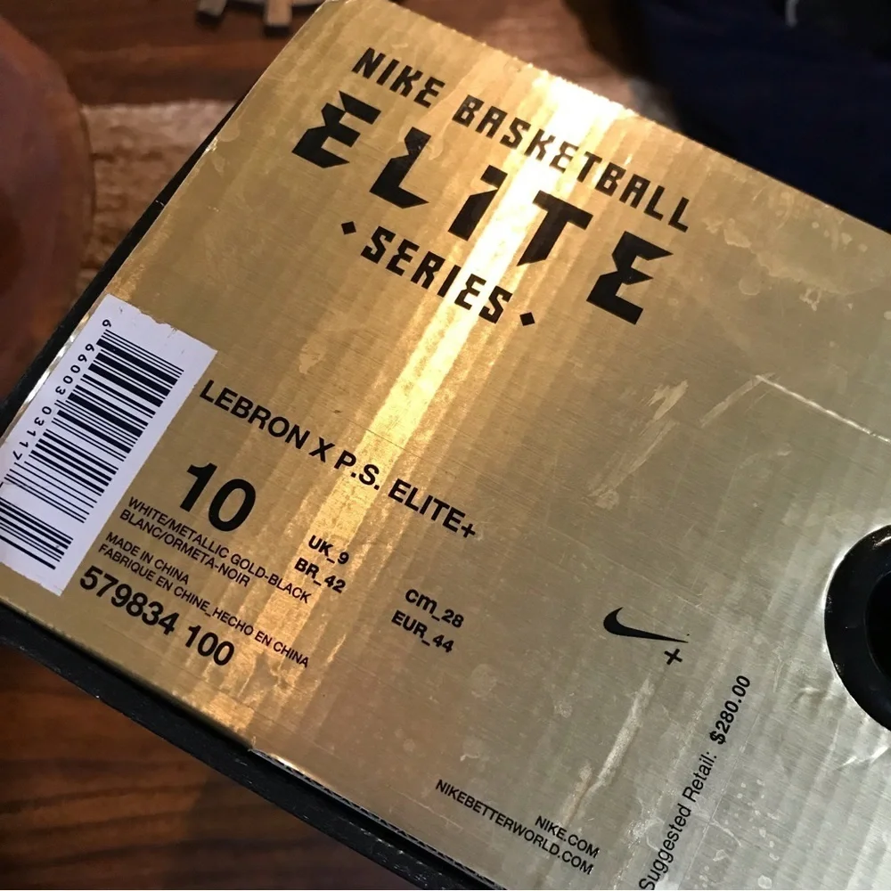 👟NIKE BASKETBALL LEBRON X P.S. Elite+ Sneakers